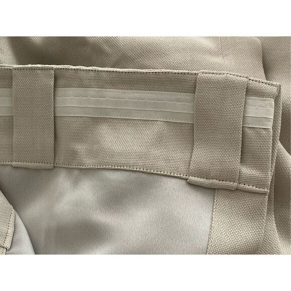 Birch Textured Faux Linen Room Darkening Curtain 50” x 96” L - Picture 5 of 6